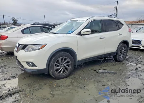 2016 Nissan Rogue S from USA, damaged, VIN JN8AT2MV7GW147487